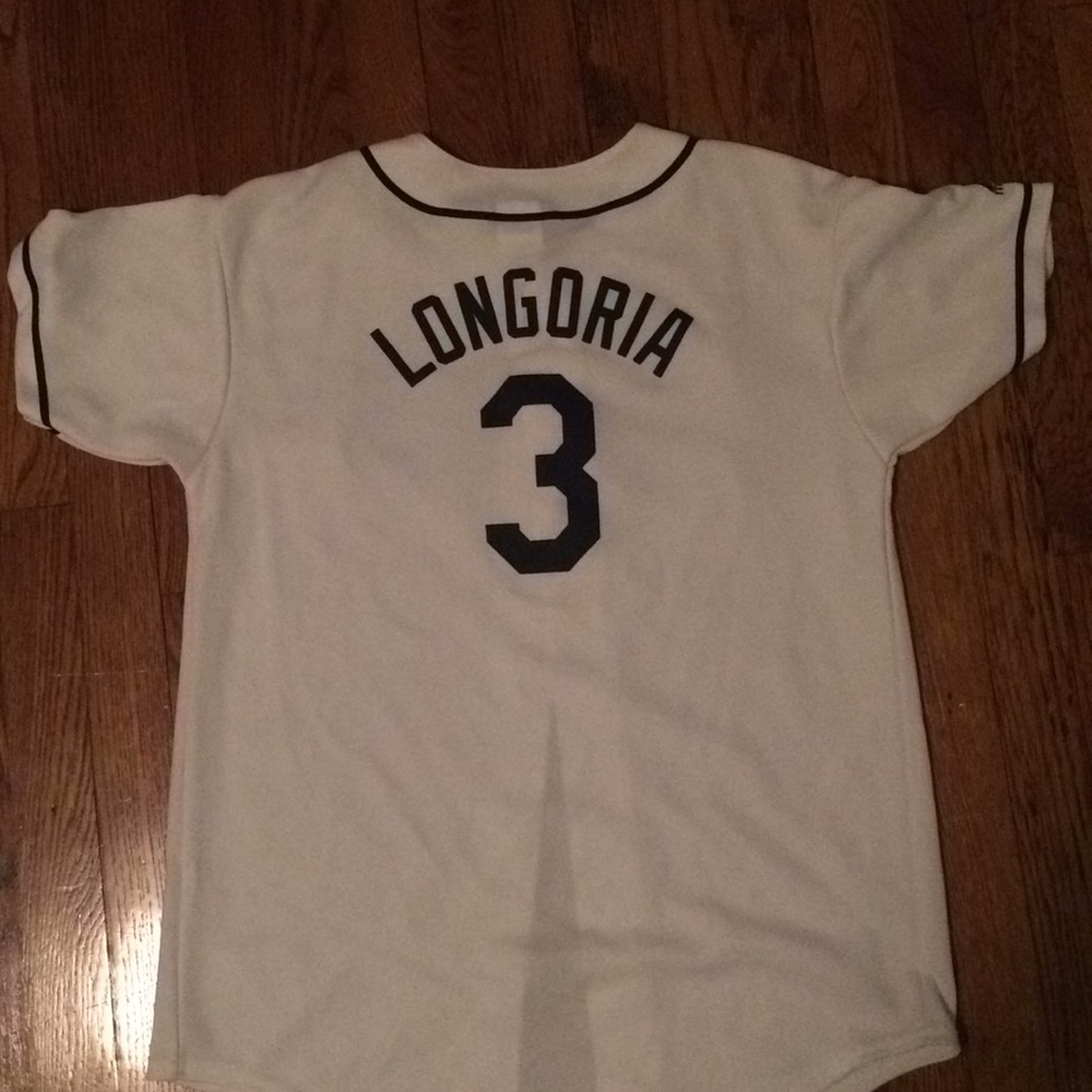 Majestic Kids Evan Longoria Rays Jersey